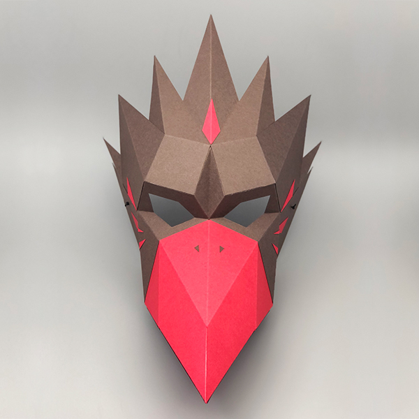 Crow Tengu Full Mask - F