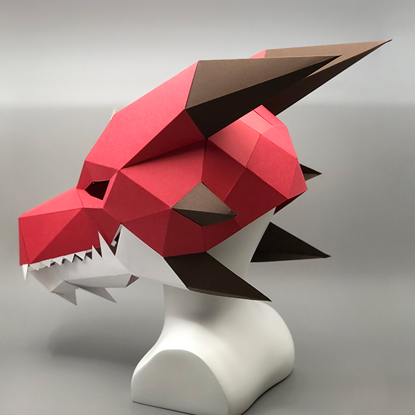 Dragon Head Mask - SBM