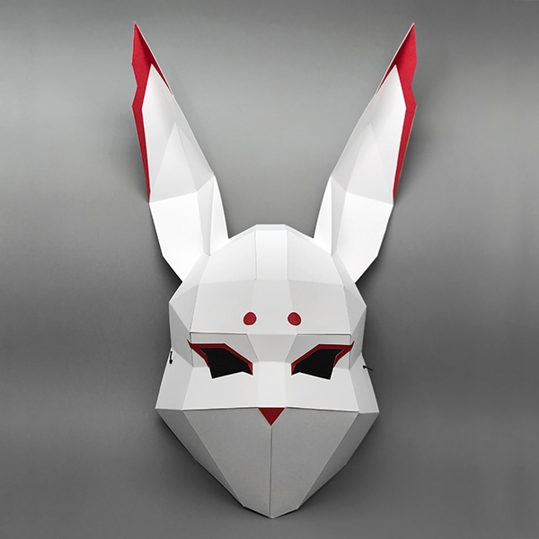 Moon Rabbit Full Mask - F