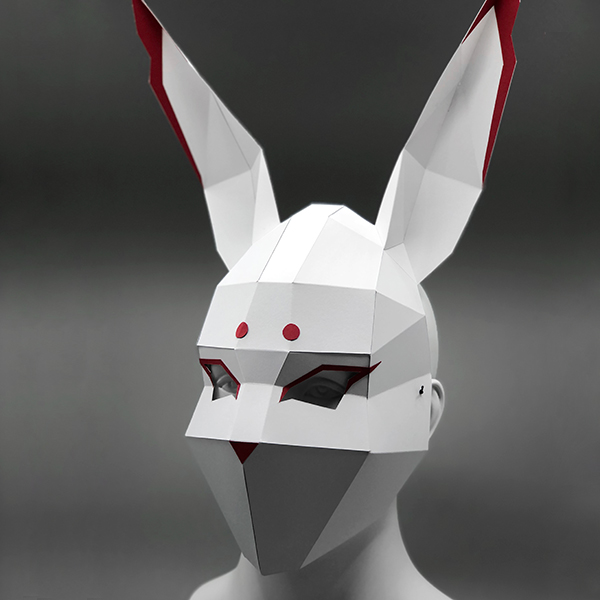 Moon Rabbit Full Mask - MHMA