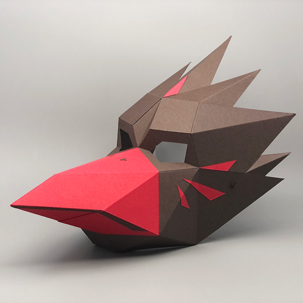 Crow Tengu Full Mask - S