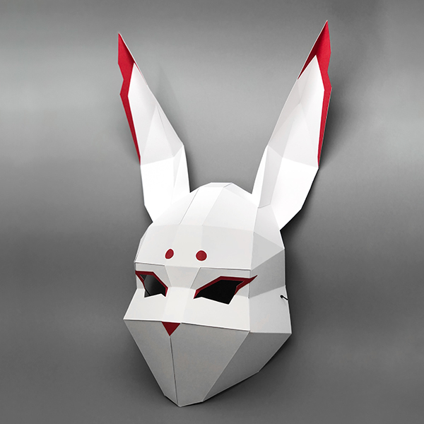 Moon Rabbit Full Mask - MA