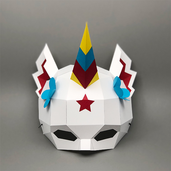 Unicorn Half Mask - F