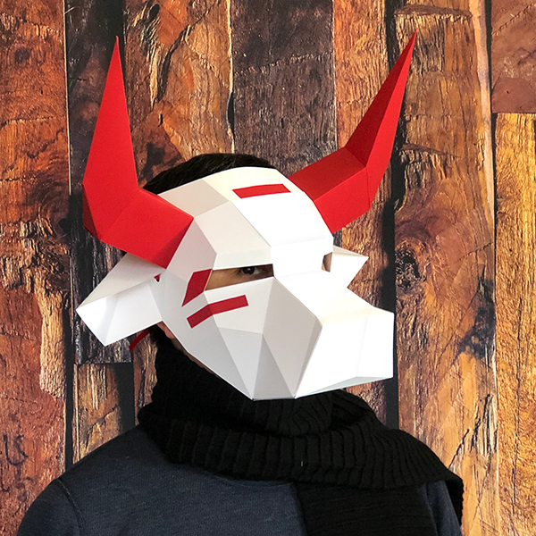 Ushi-Oni Full Mask - R