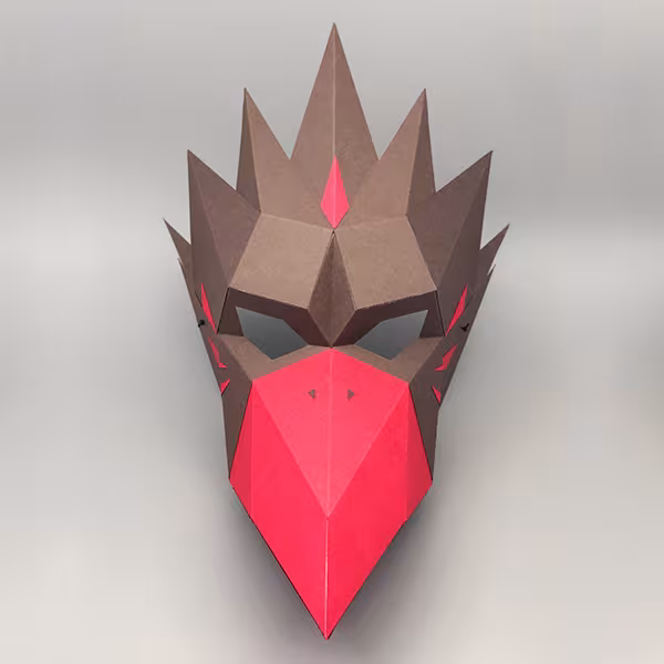 Crow Tengu Full Mask - F