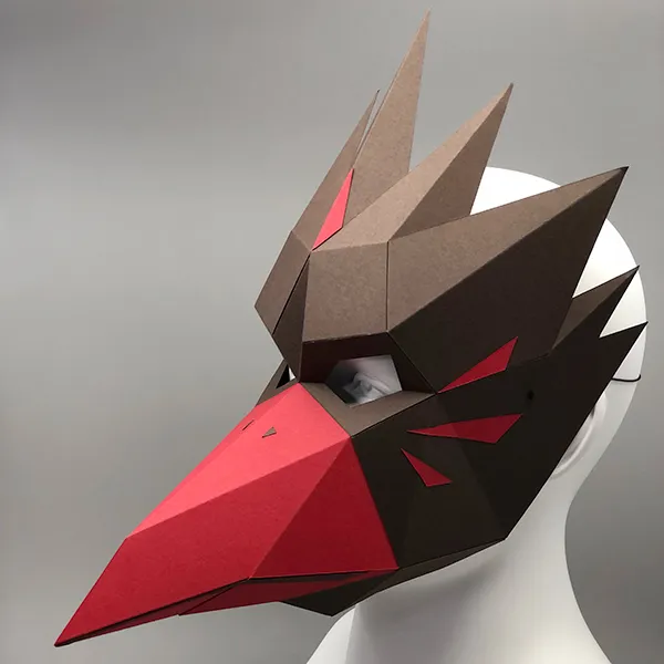 Crow Tengu Full Mask - MS