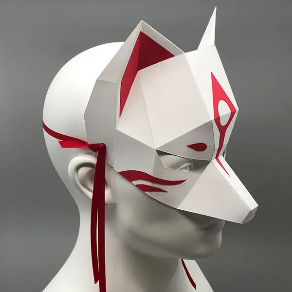 Kitsune Half Face Mask - SH