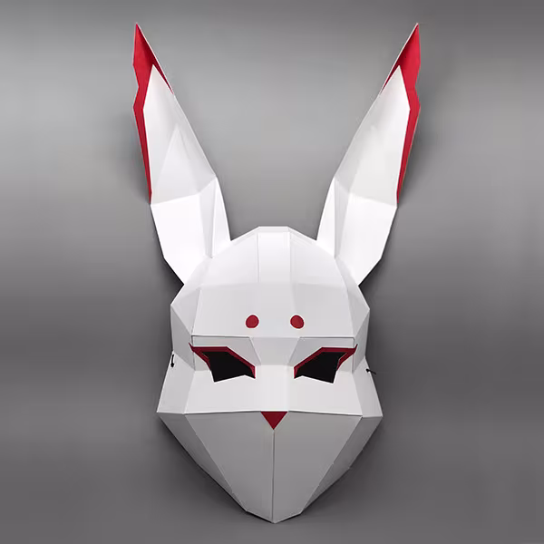 Moon Rabbit Full Mask - F
