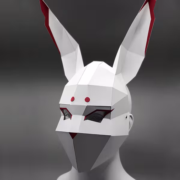 Moon Rabbit Full Mask - MHMA