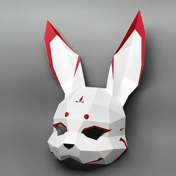 Moon Rabbit Half Mask - MA