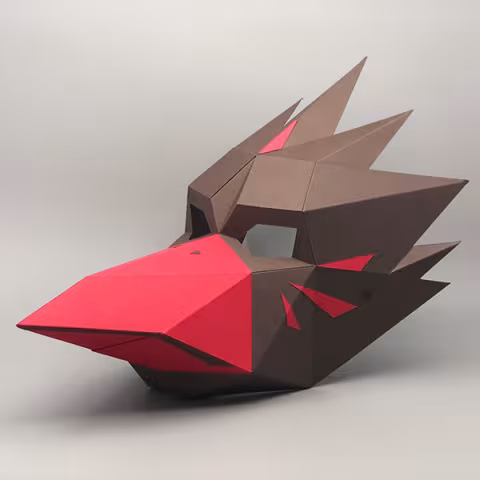 Crow Tengu Full Mask - S